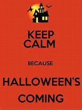 Keep Calm,Halloween's Coming