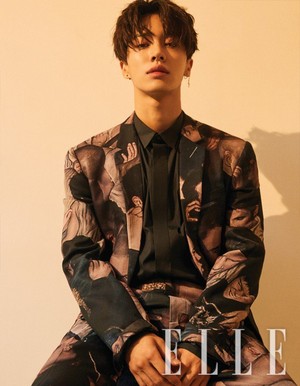  Kikwang rocks স্যুইটস্‌ and talks about his goals with 'Elle'