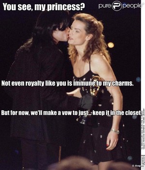  Michael Jackson and Princess Stephanie