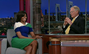  Michelle And David Letterman