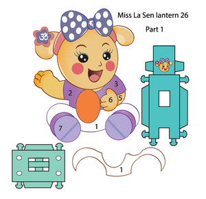 Miss La Sen lantern 26