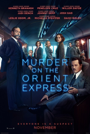  Murder on the Orient Express (2017) Poster