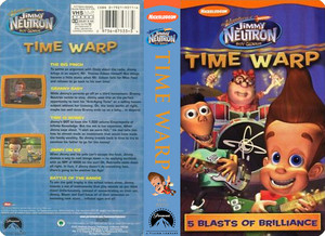  Nickelodeon's Jimmy Neutron Time Warp VHS