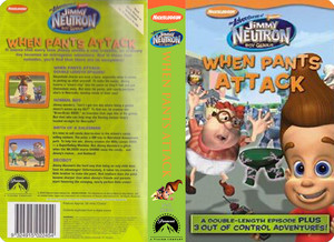  Nickelodeon's Jimmy Neutron When Pants Attack VHS