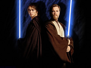 Obi - Wan and Anakin
