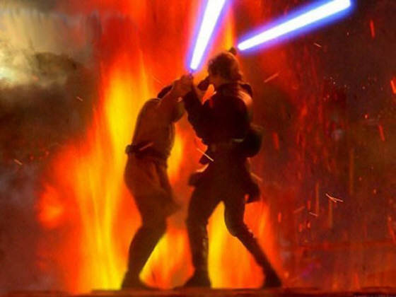 Obi - Wan and Anakin