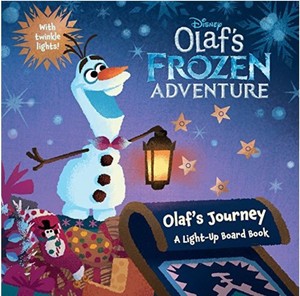  Olaf's La Reine des Neiges Adventure Book Cover
