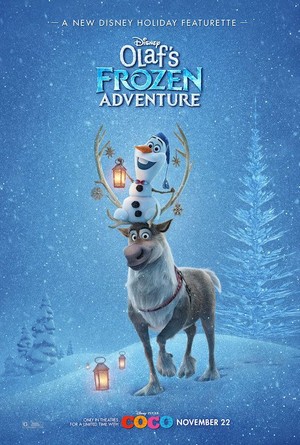  Olaf's Frozen - Uma Aventura Congelante Adventure Poster