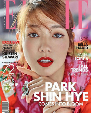  PARK SHIN HYE COVERS SEPTEMBER 2017 ELLE SINGAPORE
