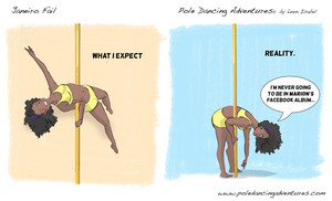  POLE DANCING WHAT I EXPECT
