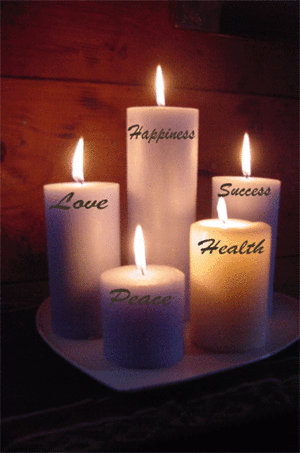 Peace candles