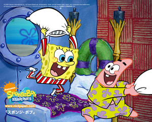  Spongebob and Patrick fond d’écran