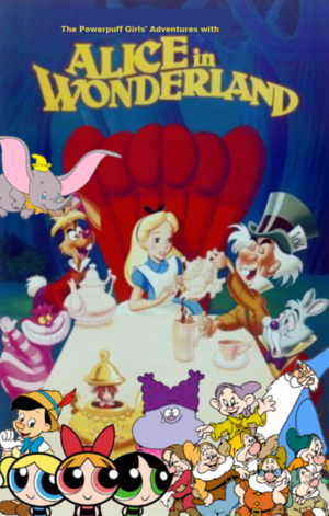 The Powerpuff Girls's Adventures with Alice in Wonderland