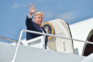  Trump Departs White House for Bedminster, NJ Vacation - August 4, 2017