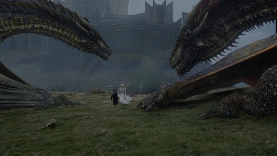 Tyrion, Daenerys and Dragons 7x06 - Beyond the Wall 