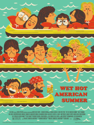  Wet Hot American Summer (2001) Mondo Poster