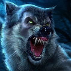 ee4328b2e2b0cb82c1c04886b5080a81  werewolf art bad wolf
