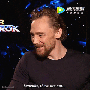  "Did Benedict Cumberbatch write these questions?"