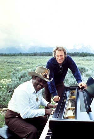  Fats Domino with Clint Eastwood ~promo pic for Any Which Way 你 Can