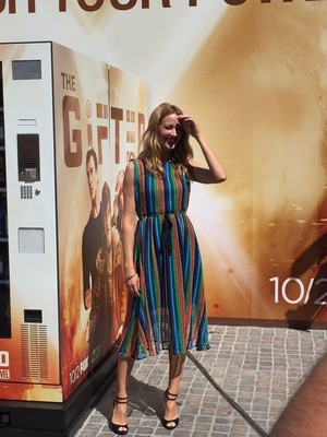 Amy Acker in LA for The Gifted