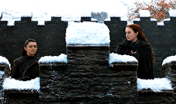  Arya and Sansa Stark