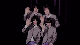  Beatles waving