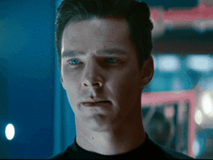  Benedict Cumberbatch as Khan in 별, 스타 Trek Into Darkness (2013)