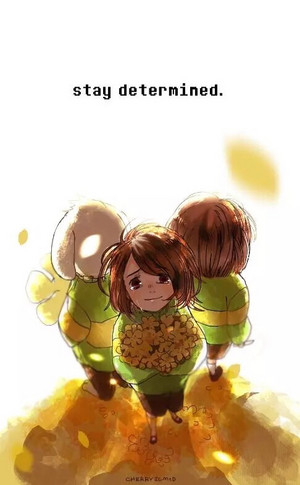 Chara and Asriel: Stay Determined