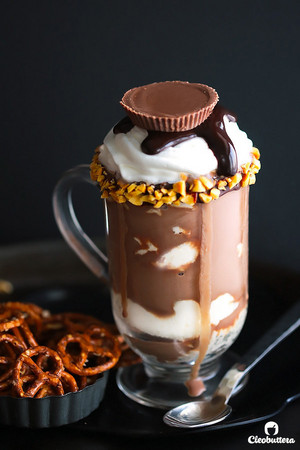  초콜릿 Milkshake