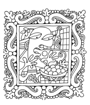  Colouring Page