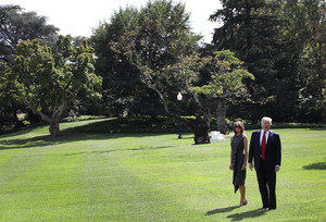  Donald and Melania Depart White House - September 8, 2017