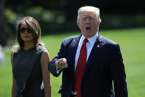  Donald and Melania Depart White House - September 8, 2017