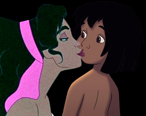  Esmeralda Kiss Mowgli In Mouth