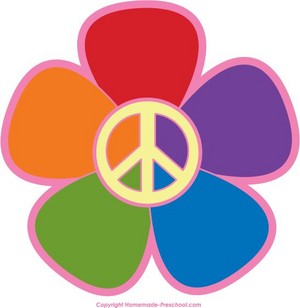 फूल Power Symbol (Peace & Joy)