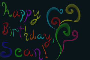  Happy Birthday Seán!