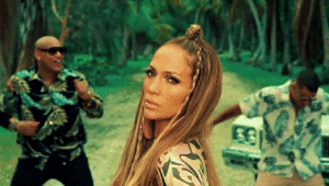 Jennifer Lopez in “Ni tú ni yo” música video