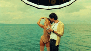 Jennifer Lopez in “Ni tú ni yo” music video