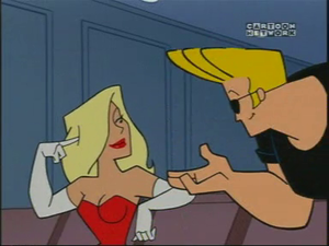  Johnny Bravo and the Girl of His Dreams at the 电影院