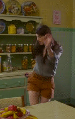  Katie's dancing moves in Leading Lady