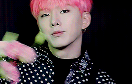 Kihyun with Pink Hair