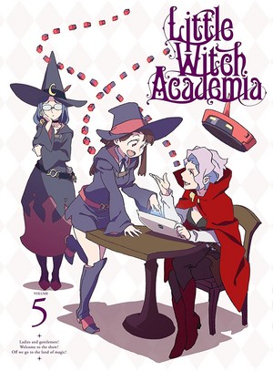  Little Witch Academia DVD Volume 5 Cover