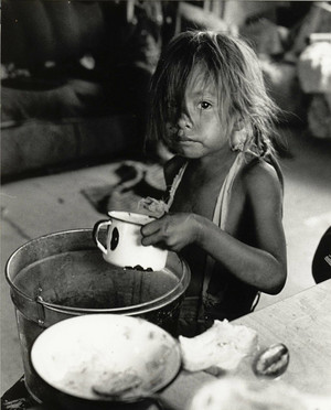  Lunch Time 1966 (Northern Cheyenne Lame deer Reservation, Montana)