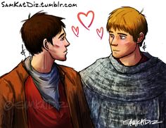  Merlin + Arthur = प्यार