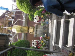  Miss La Sen lucky pinwheels in Wat Hualampong