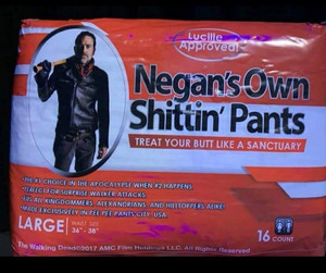 Negan's Own Shittin' Pants!