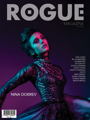  Nina Dobrev at Rogue Magazine Cover