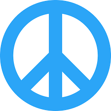  Peace Symbol (White)