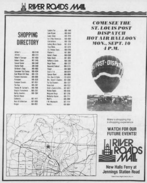  River Roads Mall ad (1979)