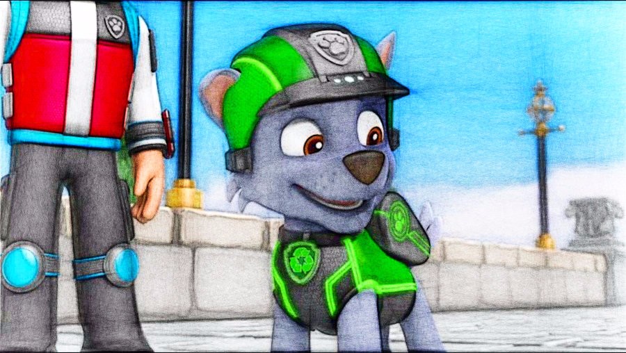 Source: Original gambar are from Rocky's gallery in the PAW Patrol wik...