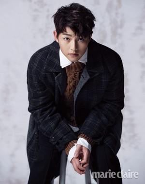  SONG JOONG KI COVERS MARIE CLAIRE SPECIAL EDITION FOR OCTOBER 2017
